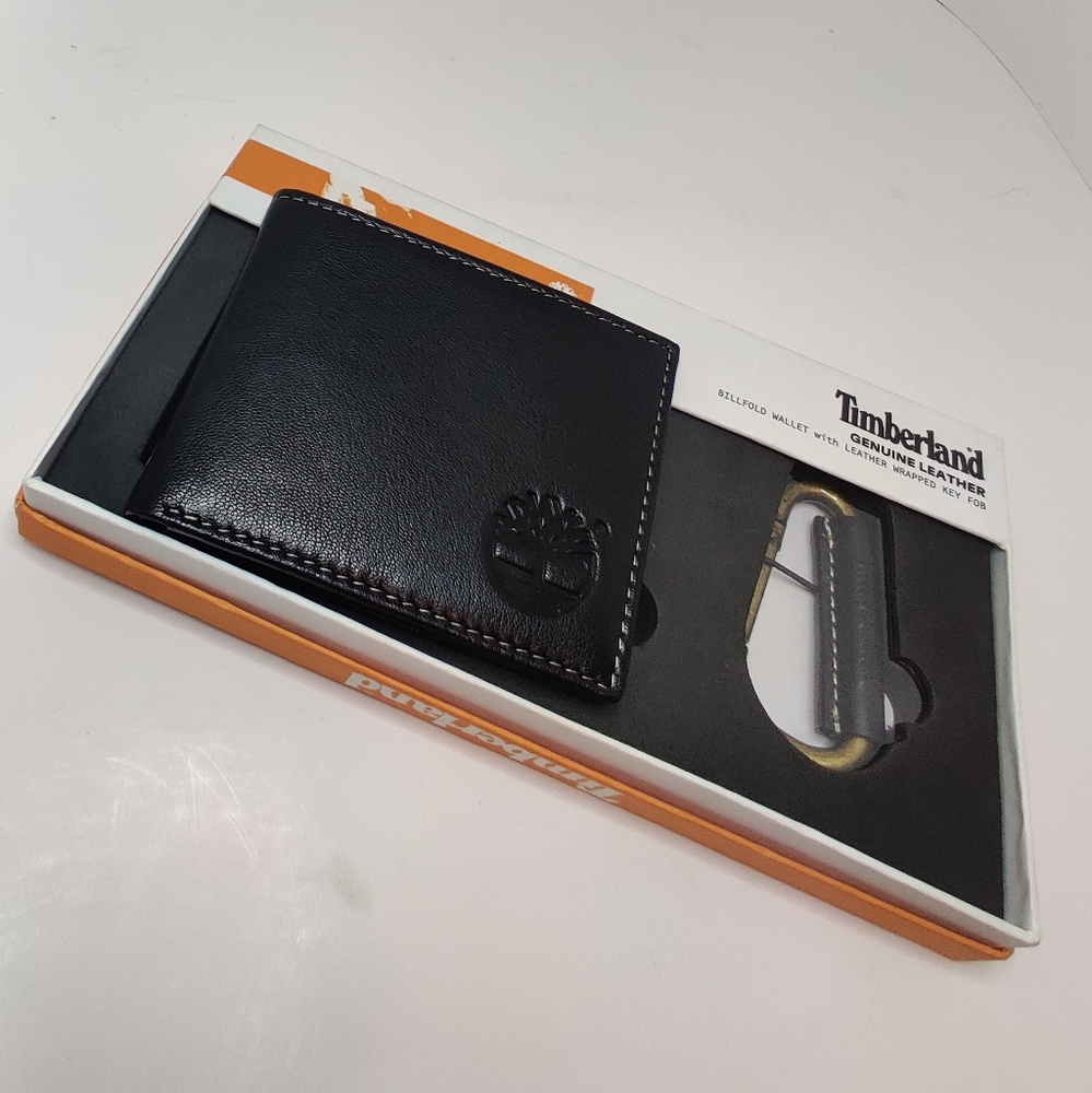 Timberland Wallet and Keychain set